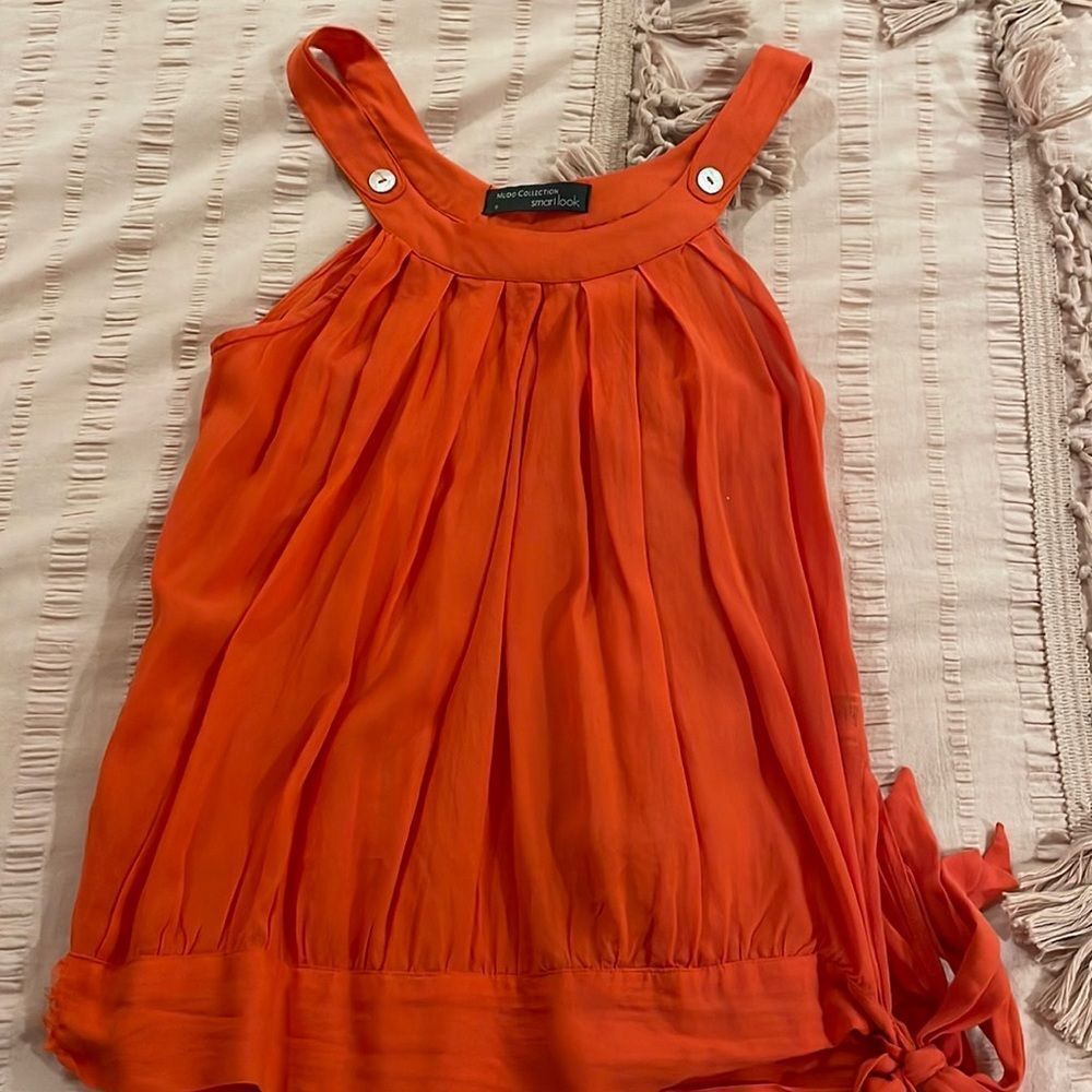 Mudo collection smartlook orange top Small